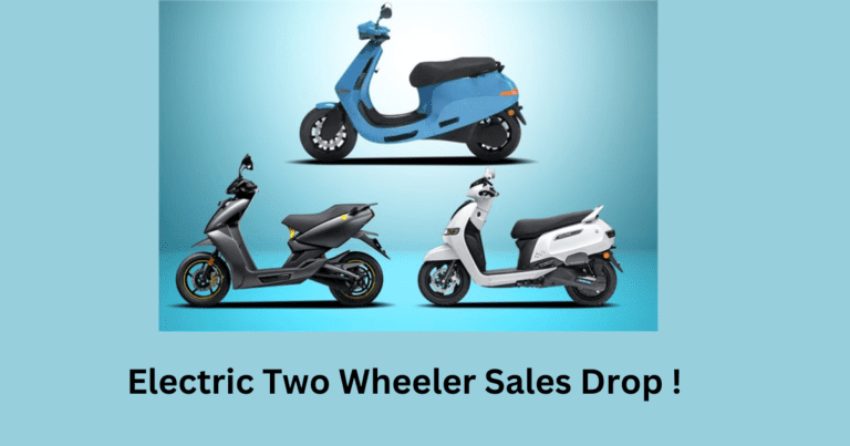 Electric Two Wheeler Sales Dip Following FAME II Subsidy Reduction