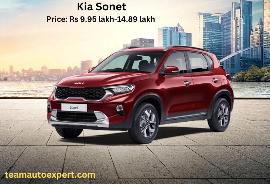 Kia Sonet
Price: Rs 9.95 lakh-14.89 lakh 