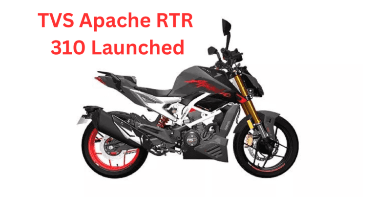 TVS Apache RTR 310 Price 2023 - Mileage, Images, Colours
