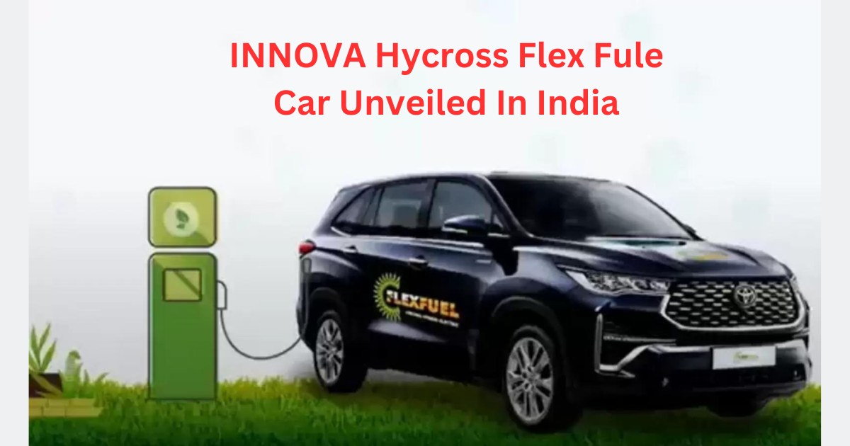 Toyota Innova Becomes the World's First 100% Ethanol-Fuel based Car